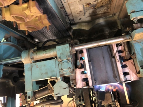 シェル中子製造